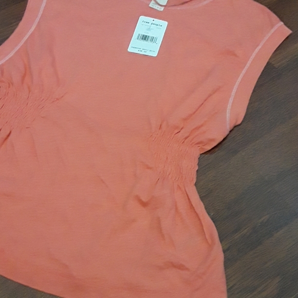 Free people salmon top.NWT. - Picture 2 of 3